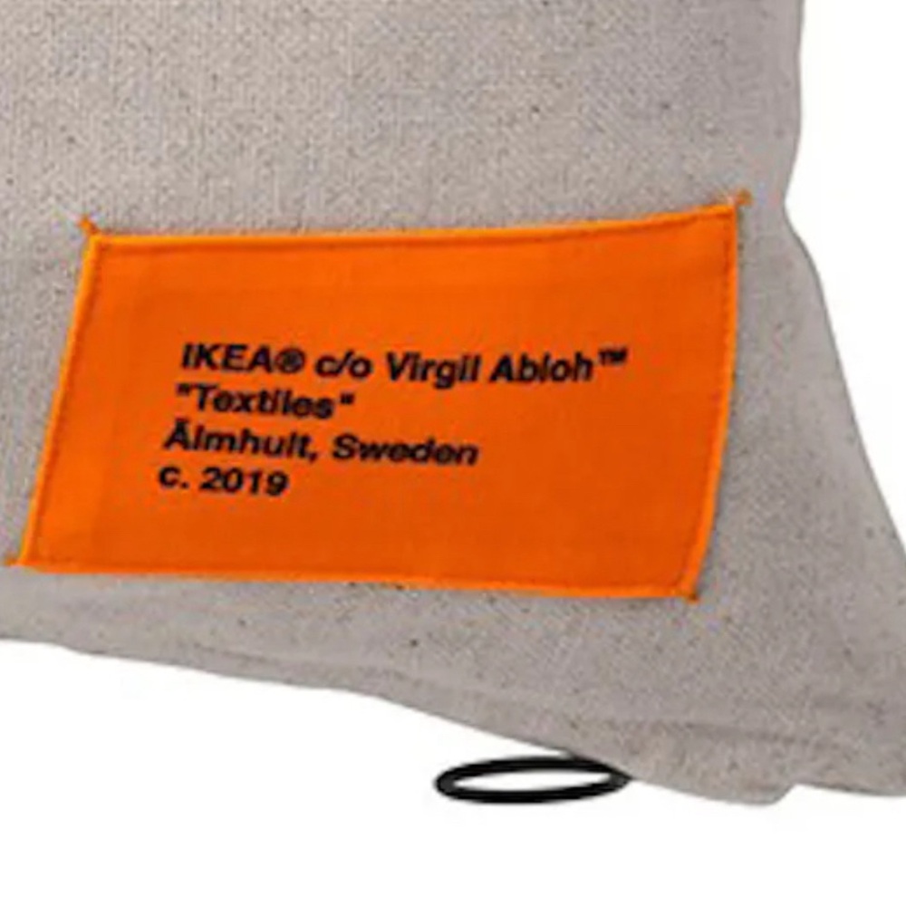 Virgil Abloh x Off-White x IKEA Markerad collab pillow cover brand new DS rare!!